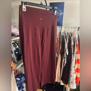lululemon athletica Women's Deep Red Maxi Skirt